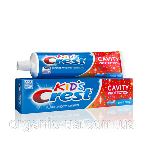 Crest, Kids, Sparkle Fun, дитяча зубна паста проти карієсу з фтором, 130 г (4,6 унції)