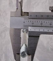 Генератор Болт якоря 2,2-3 квт 168/170f бензиновий двигун, фото 2