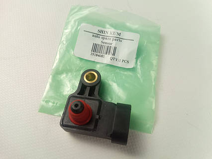 Датчик абсолютного тиску (всмоктування) Lanos 1.6, Aveo, SHIN KUM (96330547) (96378860)