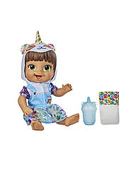 Лялька Hasbro Бебі Алів в костюмі единорога. Baby Alive Tinycorns Doll, Panda Unicorn