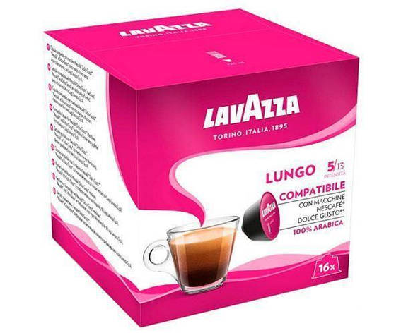 Капсули Dolce Gusto Lavazza Lungo, 16 капсул, фото 1