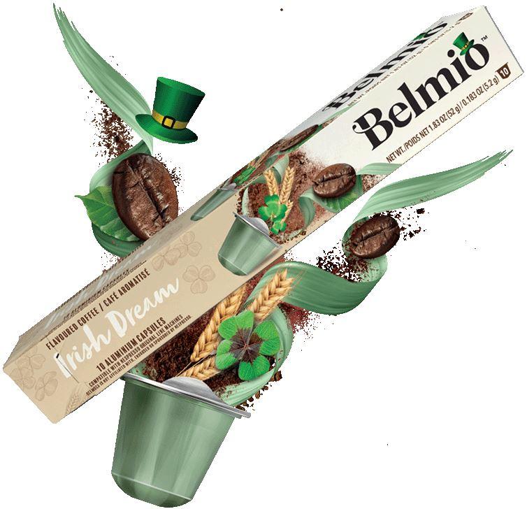 Кава в капсулах Belmio Irish Dream, 10 капсул Nespresso