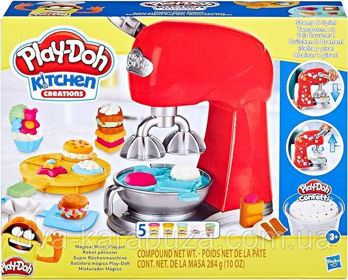 Ігровий набір із пластиліном Play-Doh Magical Mixer Playset!, фото 1