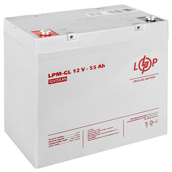 Акумулятор гелевый LPM-GL 12V - 55 Ah