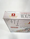 Пряничний будиночок Weiss Lebkuchen Hexenhaus Eisenbahn, 900г, фото 7