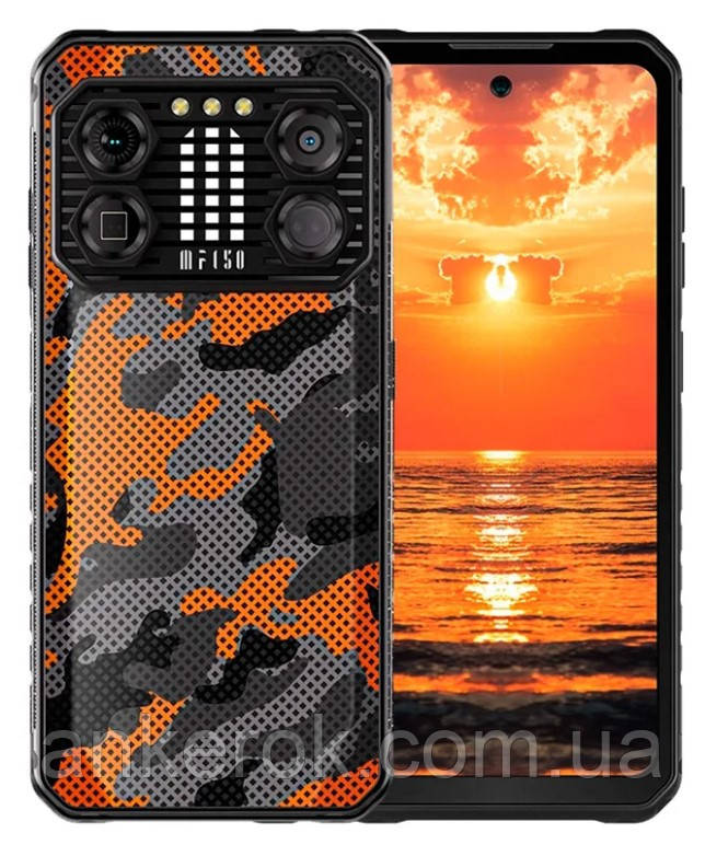 Смартфон Oukitel F150 B2 Pro 12/256GB NFC (Sunlichgt Orange) Global