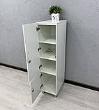 Закритий стелаж на ніжках із поличками V461, фото 3