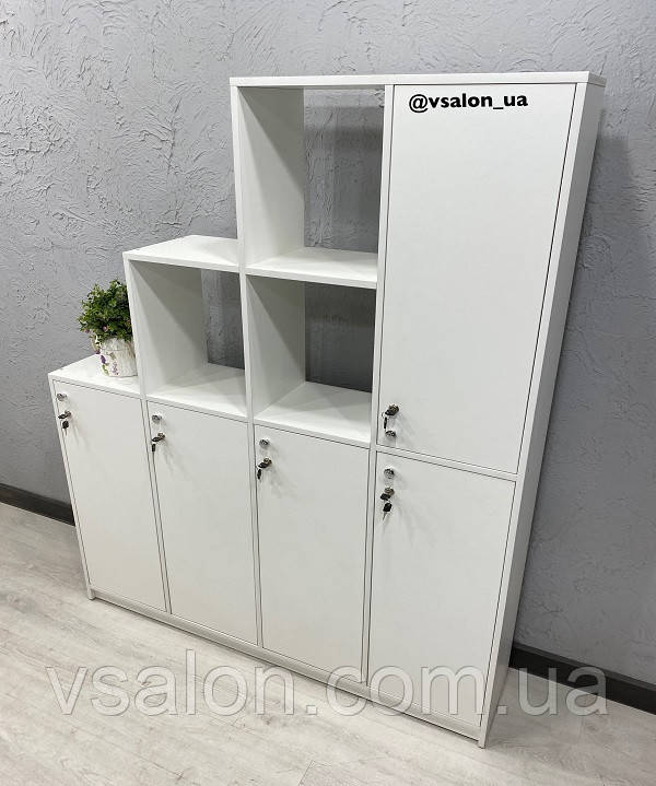 Стелаж із відкритими полицями та дверцятами V662, фото 1