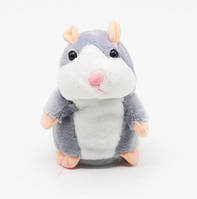 Хом'як-говорун на батарейках - Інтерактивна іграшка зі смішним голосом