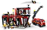 Конструктор Лего Сіті Пожежна частина з пожежною машиною Lego City 60414, фото 5