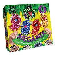Детский набор для проведения опытов "Crazy Slime" Danko Toys SLM-03 4в1 укр SLM-03-02U, Toyman