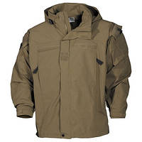 Куртка легкая MFH SoftShell GEN III Level 5 Coyote S ll