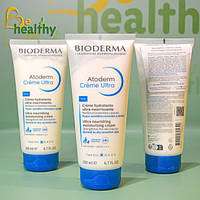 Поживний крем для обличчя та тіла Біодерма Атодерм, Bioderma Atoderm Cream Ultra, 200 мл (туба)