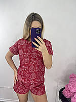 Новогодняя Пижамка Женская Хлопковая пижама. Комплект для сна и дома
