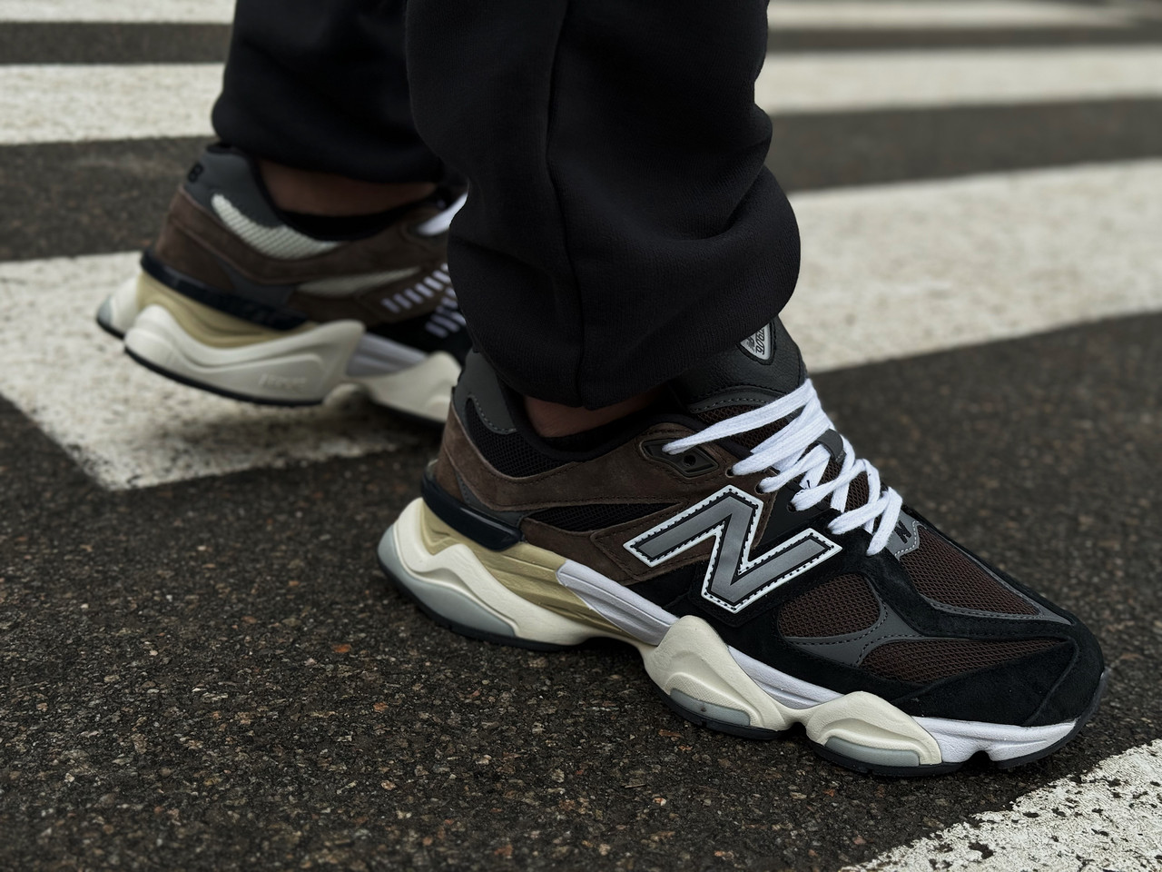 Кроссовки мужские New Balance 9060 Brown Black / U9060BRN, фото 1