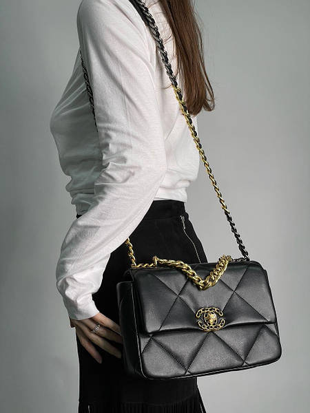 Large black chanel bag new arrivals