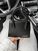 Женская сумка Jacquemus Black (чёрная) стильная модная крутая сумочка AS030 cross
