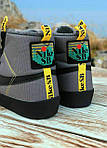 Чоловічі повсякденні кросівки Nike SB Blazer Mid Cool Grey (сірі) високі кеди 7355 Найк топ, фото 5