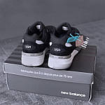Чоловічі кросівки New Balance 992 (чорні) демісезонні спортивні стильні кроси 6386 Нью Беленс топ, фото 9