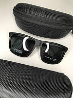 Солнцезащитные мужские очки Porsche DESIGN Polarized антибликовые Защита от уф UV400 Поляризованные Черные