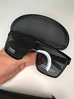 Солнцезащитные очки МАСКА Porsche Polaroid Крупные Антибликовые UV400 С поляризацией Квадратные Черные