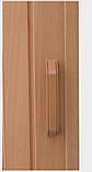 Міжкімнатні двері гармошка Vincii  горіх 81х203см, матові. Доставка., фото 5