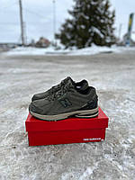 Мужские зимние кроссовки New Balance 1906R Khaki Beige Gore-Tex Fur (хаки) повседневные кроссы art0547 НБ