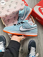 Мужские кроссовки Nike SB Dunk Low "Club 58 Gulf" (синие) повседневные демисезонные кроссовки 1263TP Найк