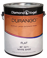 Краска фасадная DURANGO Acrylic Latex Exterior Finish, Flat, White, 3.78 л (галон)