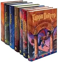 Комплект Гаррі Поттер з 7 книг Джоан К. Роулінг (термоусадка, тверда обкладинка)