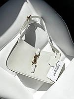 Женская сумка Yves Saint Laurent (белая) маленькая удобная сумочка art0161 тренд