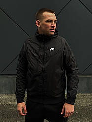 Ветровка мужская Nike Windrunner Windproof Sports Jacket Black / AT5271-010 L