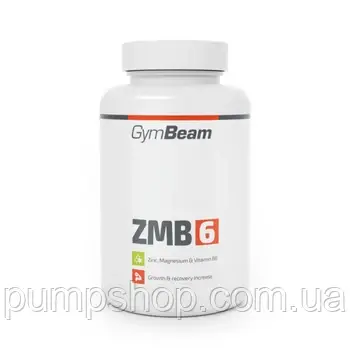 Цинк+магній+B6 GymBeam ZMB6 120 капс.