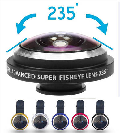 Super fisheye 235° для телефона, фото 1
