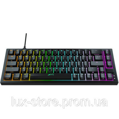 Клавиатура Xtrfy K5 68 keys Kailh Red Hot-swap RGB UA Black (K5-RGB-CPT-BLACK-R-UKR) d - фото 3 - id-p2054854883