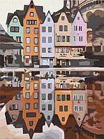 Набор для рисования Brushme Картины по номерам 30*40 Отображение Стокгольма