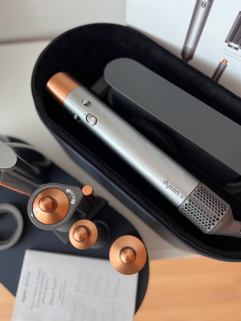 Фен-стайлер Dyson Airwrap Complete HS05 Bright Nickel/Copper Стайлер Дайсон, фото 1