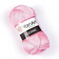 Пряжа (нитки) YarnArt BEGONIA цвет 6313 темно-розовый
