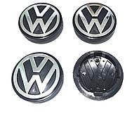 Колпачки заглушки на литые диски Volkswagen 70/57мм Техно Плюс Арт.58630