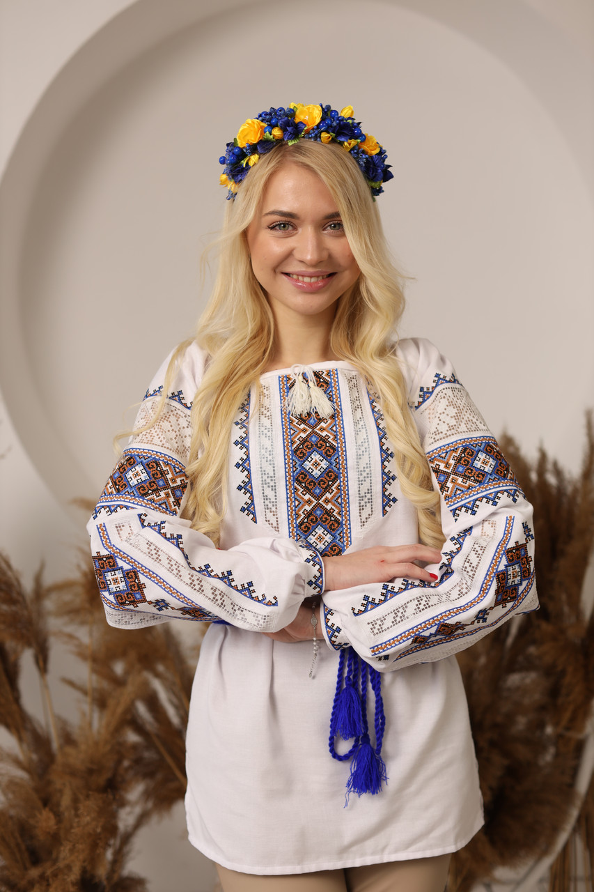 Вишиванка жіноча Берегиня кольорова, фото 1
