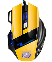 USB ігрова миша iMice X7 тиха провідна ергономічна мишка 5500DPI