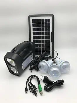 Ліхтар Solar lighting system GD-8017-4 (DC 5V 0.5A/ 6V 4.5AH LEAD-ACID) Лучшая цена