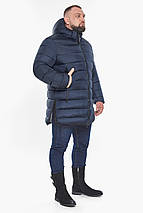 Класична чоловіча темно-синя куртка великого розміру модель 53661 58 (4XL), фото 3