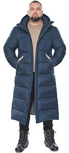 Синя чоловіча лаконічна куртка великого розміру для зими модель 53300 62 (6XL)