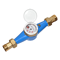 Счетчик для воды BMeters GMDM-I многоструйный мокроход DN 1" (Qn=6.3 м³) до 50° С (Италия) GMDX