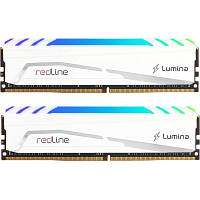 Модуль памяти для компьютера DDR5 64GB (2x32GB) 6400 MHz Redline RGB White Mushkin (MLB5C640BGGP32GX2) d