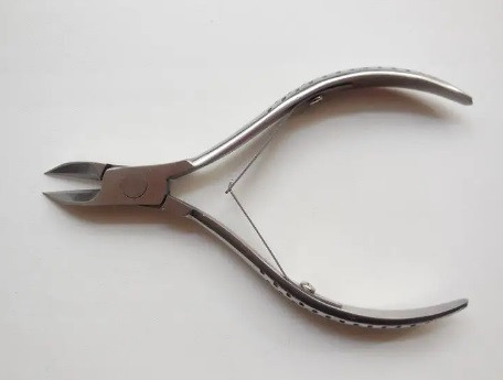 Кусачки для педикюру ЕСТЕТ рифлені ручки, фото 1