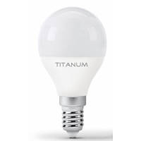 Лампочка TITANUM G45 6W E14 4100K 220V (TLG4506144) d