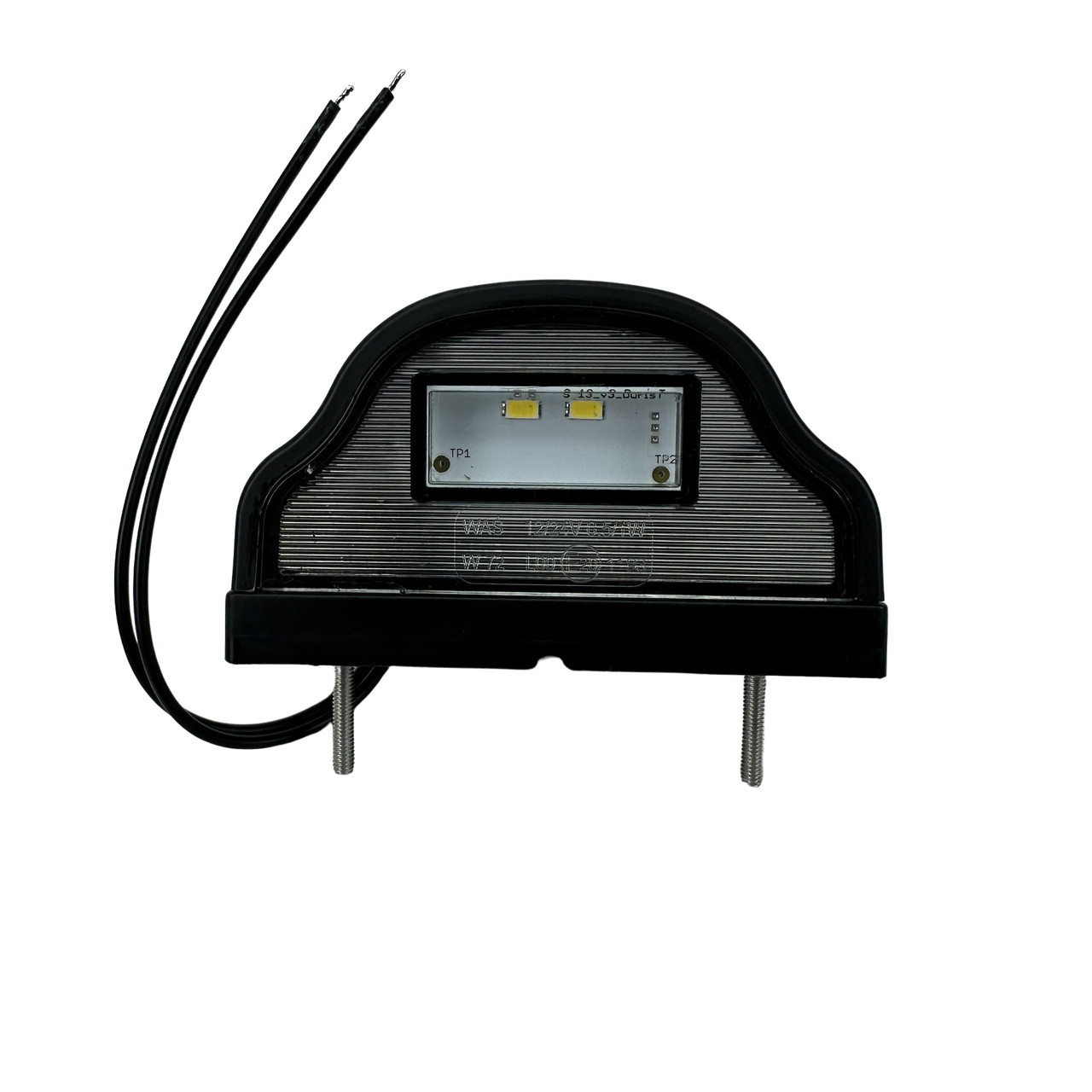 Підсвітка номера WAS W72-408 чорна 12-24v LED