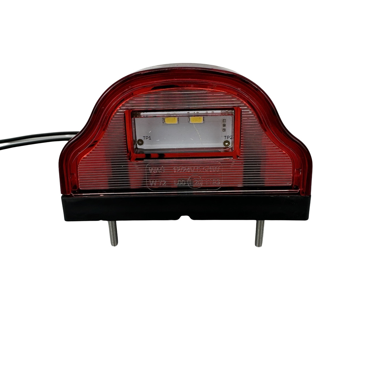 Підсвітка номера WAS W72-409 червона 12-24v LED